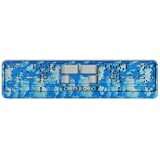 KFZ Kennzeichenhalter Design Nummernschildhalter (Blue Heaven - 40025)