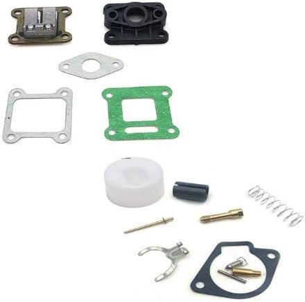 Kit de reparación de carburador universal compatible con piezas de sistema de combustible de 2 tiempos 43CC 47CC 49CC Mini Moto Pocket Bike