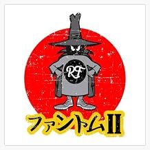 LAD Studio JASDF - Spooky RF-4 Phantom II - Grunge Style Sticker Bumper Sticker Vinyl Decal 5""