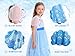 Marendyee Princess Dress up for Girls Halloween Costume Outfit Sparkly Tulle Mesh Puff Sleeve Cosplay Fancy Dresses Christmas Gift Birthday