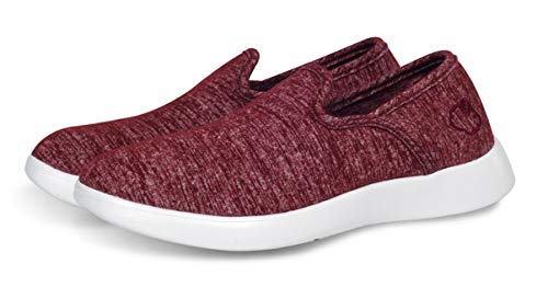 LeMouton Women's Wool Shoes Comfortable Lightweight Walking Casual Slip on