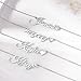 Custom Name Necklace Personalized Sterling Silver Necklaces for Women Customized Name Necklaces Pendant Jewelry Gifts for Women