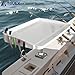 TBUEX Marine Bait Cutting Board with Rail Mount for Fishing Boats, Sailboats and Yachts, Fish Fillet Table with Knife Slots and Drainage, Includes Tray and 2 Pipe Holders