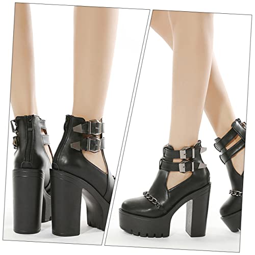 El mejor review de Botines negro tachuelas - los mas comprados. 25 Imagen adicional
