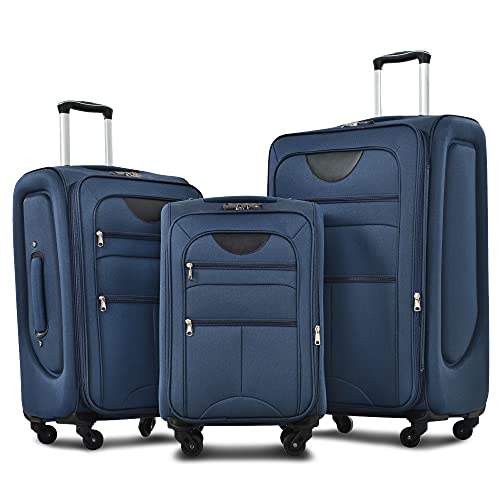 Merax Afuture Gepäckset Hardside Lightweight Spinner Koffer 50,8 cm 61 cm 71 cm Cover