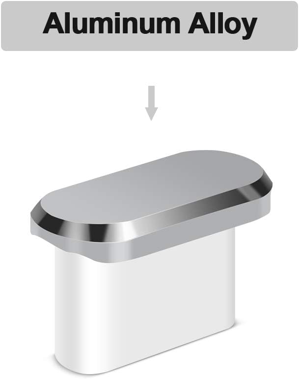 TITACUTE USB Type C Anti Dust Plug 2 Pack, USB C Port Plug Dust Cover with Mini Carrying Box Dust Cap Plugs USB C Port Caps Protectors for Samsung S20 FE S21 S22 A53 Galaxy Z Flip 4 OnePlus 10T Silver