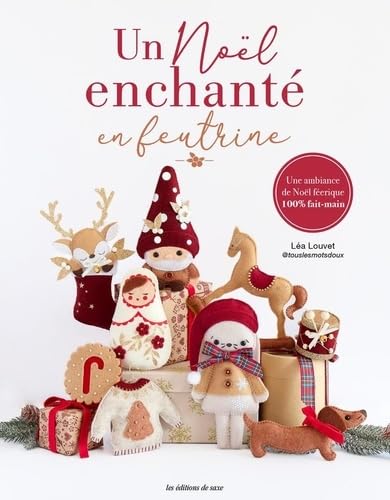 livre Un Noël enchanté en feutrine