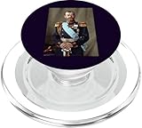Ce portrait historique digne présente le martyr tsar Nicolas II avec l'esthétique impériale emblématique de la Russie pré-révolutionnaire. L'illustration reflète la gravité de son règne et l'intrigue intemporelle entourant l'histoire de la famille Romanov