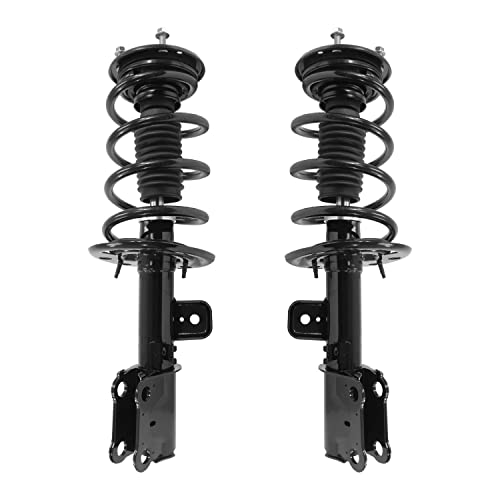 COMPLETESTRUTS - Front Quick Complete Strut Assemblies with Coil Springs Replacement for 2013-2018 Ford Taurus SHO - Set of 2