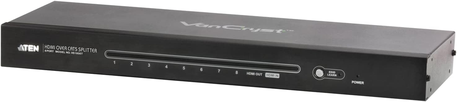Aten VS1808T 8–Port HDMI Over CAT5 Splitter