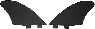 SPYMINNPOO Surfboard Fin, Professional Lightweight Reinforced Durable PVC Surf Fin for Longboard Surfboard Stand Paddleboard