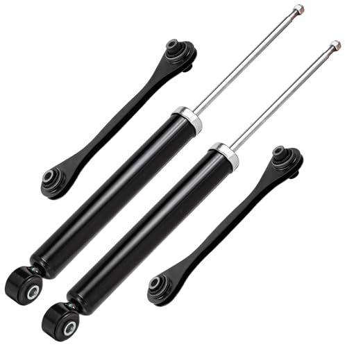 Image of Detroit Axle - Rear Shock Absorbers + Lower Forward Control Arms Replacement for 2012-2018 Volkswagen Jetta - 4pc Set