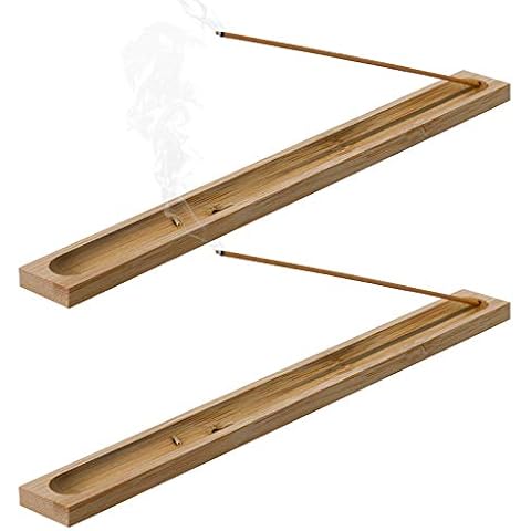 SIGZKK Bamboo Incense Stick Holder Cover