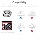 AMAZEAR Starlink Mini Accessories Waterproof Hard Case, Tragetasche für Starlink Mini Discs, kompatibel mit Ständern, Netzteilen, Kabeln und anderem Zubehör.