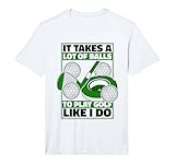 Mens It Takes A Lot of Balls to Play Golf Like I Do Golfer Golf Performance T-Shirt