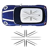 F56 Union Jack Roof Vinyl Decal Sticker Graphics For F56 Mini Cooper S, One, JCW