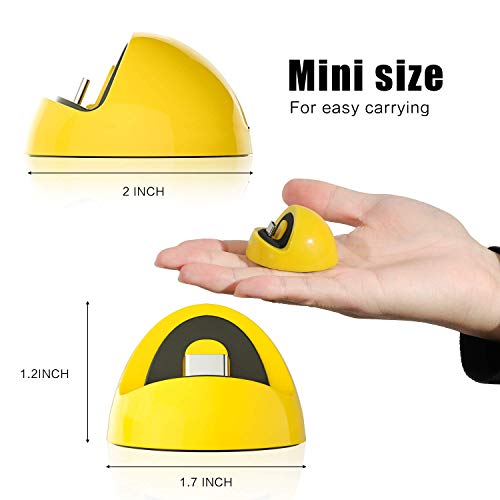 Switch Lite Charging Dock, Mini Portable Charger Compatible with Nintendo Switch Lite - Yellow