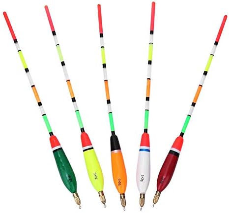 Qiter 【Pascua】 Pintura, 5 Piezas, Equipo de Pesca, Flotador de Ma...