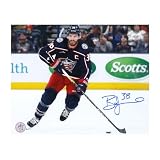 Boone Jenner Autographed Columbus Hockey Captain 8x10 Photo