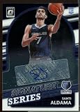 Santi Aldama Card 2021-22 Donruss Optic Signature Series #78 - Unsigned Basketball Cards