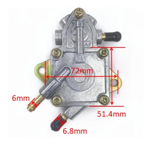 Conjunto de interruptor de combustible 2.9.01.0200 LU01895 para Linhai 260 300cc y Buyang 2
