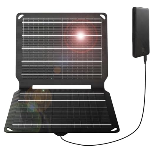 FlexSolar 10W Kompaktes IP67 Faltpanel