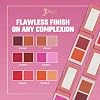 Juvia's Place Blushed Duo Blush Volume4 - Two Tone Pigmented Buildable Pressed Mineral Powder - Rosy Natural Cheeks Matte Fresh Finish for All Skin Color #2