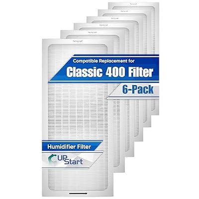 6-Pack Air Purifier Filter for BlueAir 400 Series Replacement Filter - Compatible with Blue Air Classic 400 Series Filters 480i 405 403 402 410 450E 455EB HEPA H13