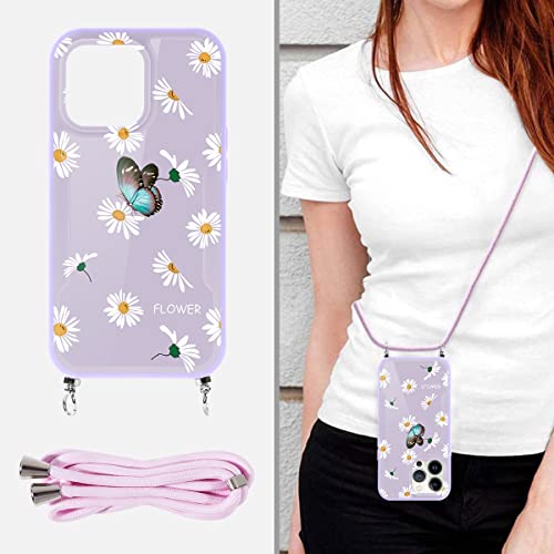 Eouine Capa cruzada com alça para Samsung Galaxy A02s/M02S/F02s 6,5 polegadas com proteção de tela,