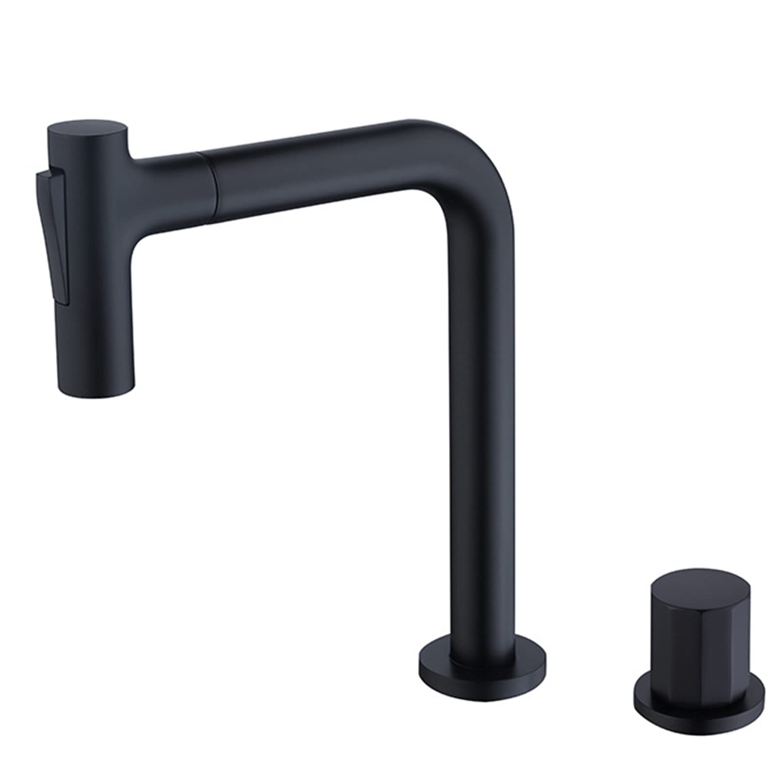 Mitigeur de lavabo extractible or pour éliminer les éclaboussures de vasque