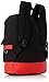 Superman Men's Rucksack Backpack with Distressed Screen Print, Black, One Size