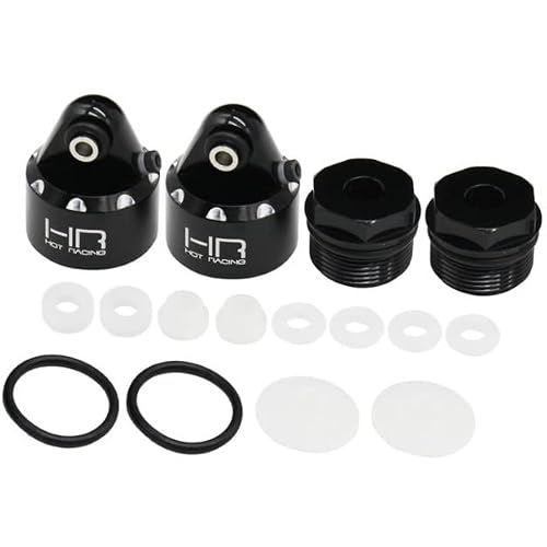 Hot Racing Mxx156Ax01 Aluminum Bleeder Shock Caps Cartridge Maxx #TOP24