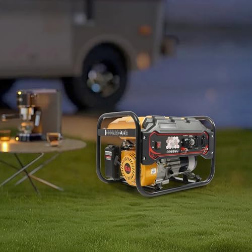 Bild 1 - Inverter Stromerzeuger 2000W Maximalleistung 6.5PS 4-Takt-Benzin-Generator 230V Stromgenerator Benzin Notstromaggregat, Tragbarer Generator Ölmangelsicherung, Überlastschutz