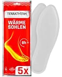 TerraTherm Wärmesohlen – 8h warme Füße, luftaktiviert