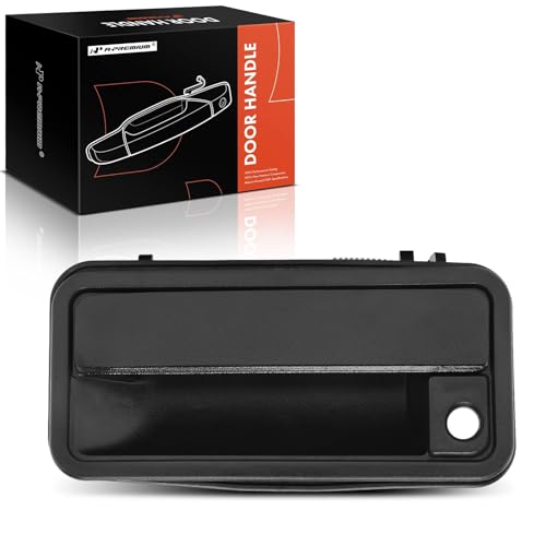 A-Premium - Exterior Door Handle Metal Front Left Driver Side - Compatible with 1988-2000 Chevrolet Chevy Tahoe C1500 C2500 C3500 K1500 K2500 K3500 Suburban GMC Yukon, w/Keyhole, Replace# 15742229