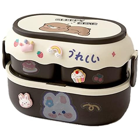 Pmandgk Cute Bear Portable Lunch Box Cover
