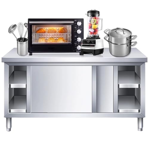 Generisch Edelstahl-Schiebetür-Werkbank Arbeitstisch