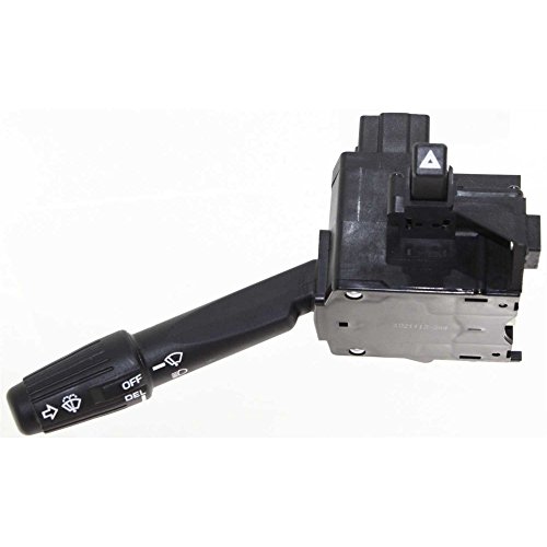 Evan Fischer Turn Signal Switch Compatible With 1994-2001 Dodge Ram 1500 And 1993-1998 Jeep Grand Cherokee Black 23-Prong Male Terminal #TOP5