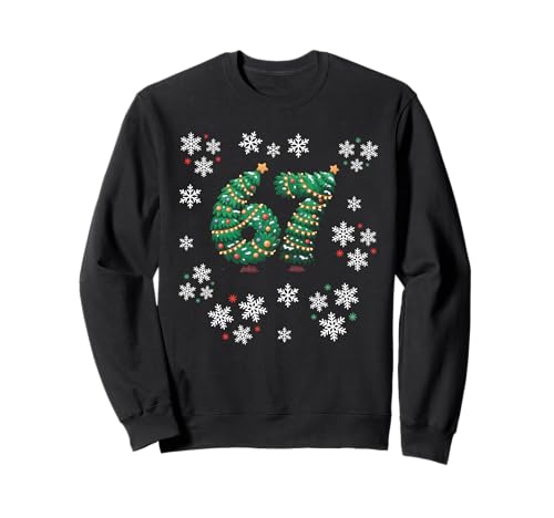 67 Christmas Sweater 6 7 Middle School Ugly Christmas Tree Sweatshirt