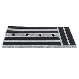 PE Material: Using good PE material that has been through good workmanship, has good durability for long term uses. Free for DIY: You can freely connect multiple pedal on the board for prettier decoration, just enjoy the fun DIY. Pedals Board: Large ...