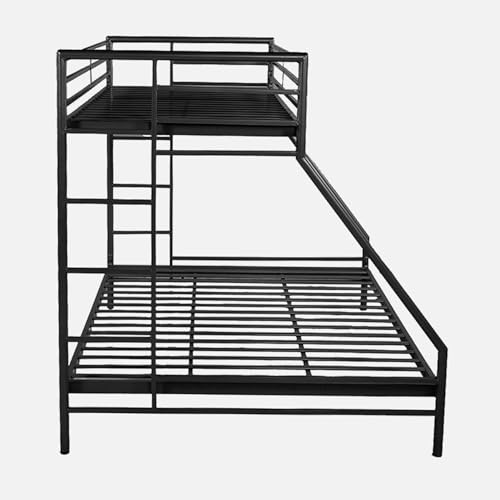 Image of Twin Over Twin Metal Bunk Bed |Bunk Bed Without Storage for Kids | Double Decker Bed for Kids Room Furniture |Metal Bunker Bed (Mattress Not Included)