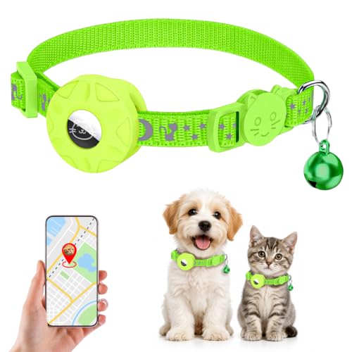 Kat hond tracker zonder ABO met iOS & Android met reflecterende & bel