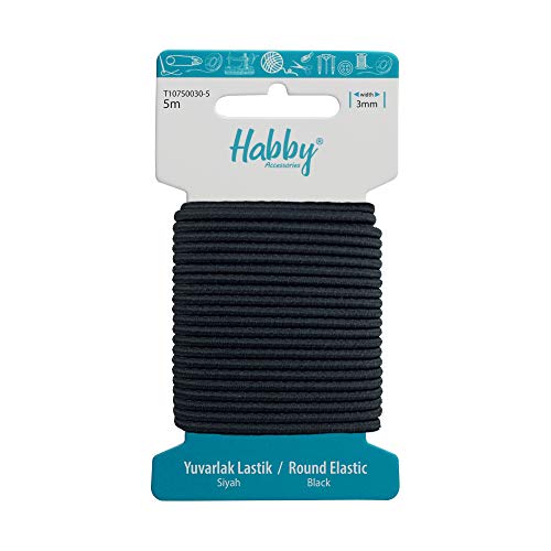 Cuerda Elastica 3Mm Redonda Marca Habby Accessories