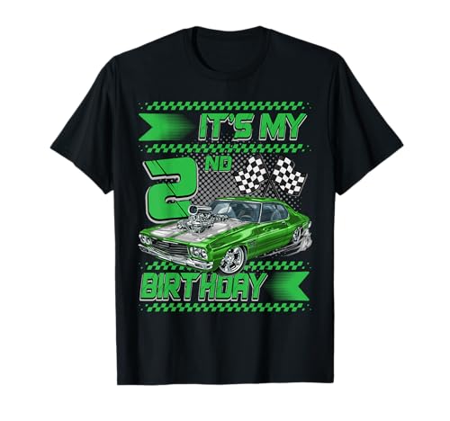 It's My 2nd Birthday Race Car Party Outfit 2 Year Old Boys T�V���c