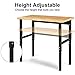 Goplus Adjustable Workbench, 48
