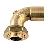 CHUCHU DECAYEUX Raccord gaz coudé 90° à joint plat à braser cuivre 6/20-CU 22 - Réseau gaz