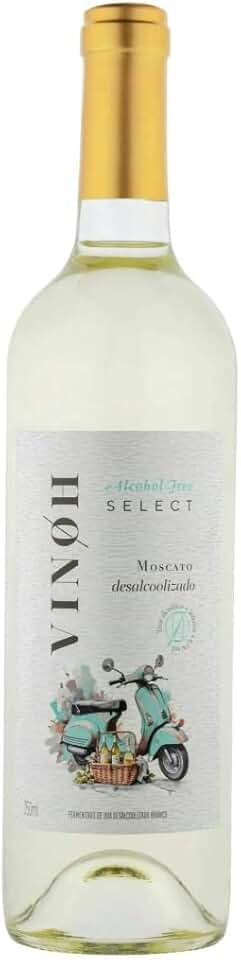 Vinho Sem Álcool Branco Moscato Select 750ml - Vinoh