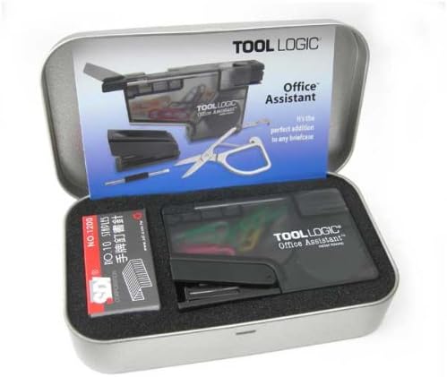 SOG 7 in 1 Office Tool - Stapler with Paper Clip Holder - Modern Style