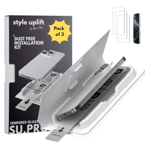 Verre trempé iPhone 15 Pro film protection écran anti-rayures lot de 3 pièces