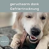BARFAWAY gefriergetrocknetes Pferdefleisch, Premium Muskelfleisch, allergikerfreundlich, gesunde Hundeleckerlies, getreidefrei, zuckerfrei, 100% natürlich ohne Zusätze, Deutsche Herstellung, 250 g